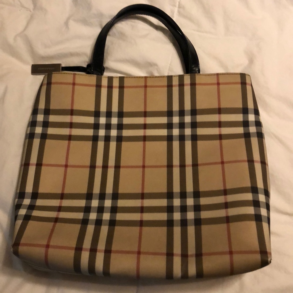 Burberry Nova Check tote Coated canvas